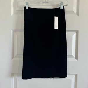 White House Black Market Velvet Pencil Skirt NWT